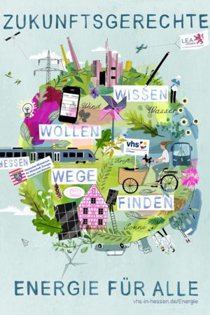 Logo VHS - Zukunftsgerechte Energie für Alle